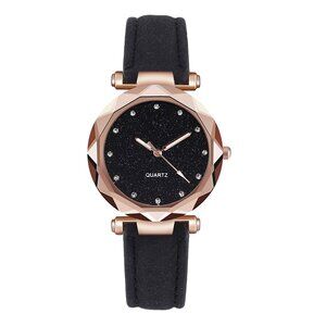Brand New Women Leather Quartz Watch Formal Wear